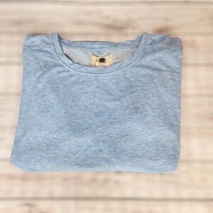Cupio Heathered Blue Cozy Sweater Size 3X Casual